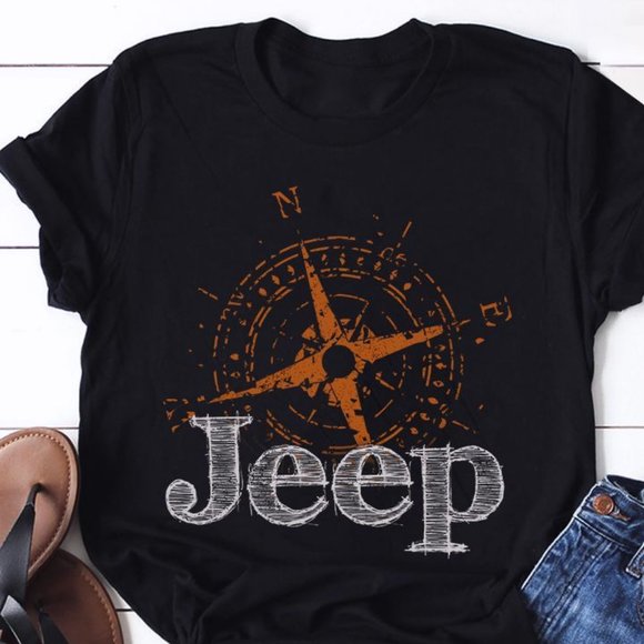 Jeep T Shirt Jeep Compass, Jeep Tee shirts, Best Gift for Jeep Owners - Picture 2 of 4